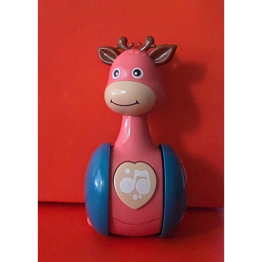 Roly Poly Baby Toys 6 to 12 Months, Tumbler Wobbler Toys for Infant Boy Girl